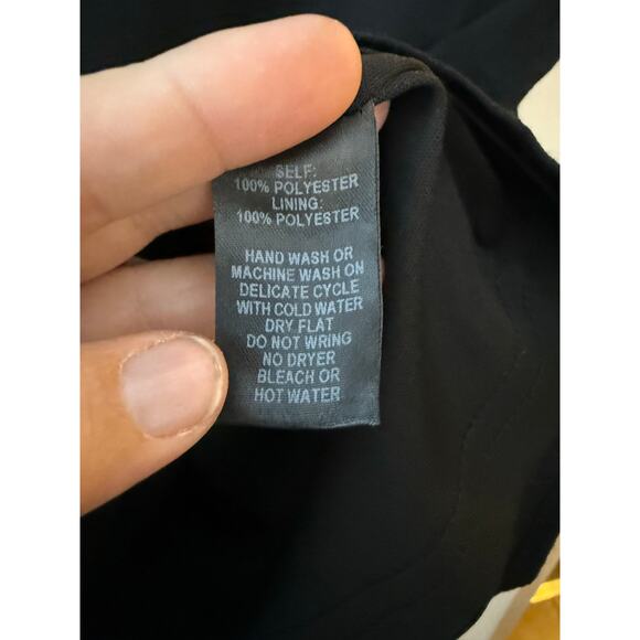 Black and Cream Lulus Dress Size XSmall - Picture 4 of 6